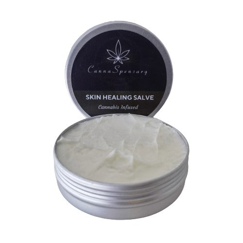 Skin Healing Salve Infused With Cannabis